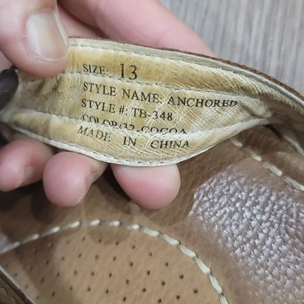 Tommy bahama anchored sandals size 13‎